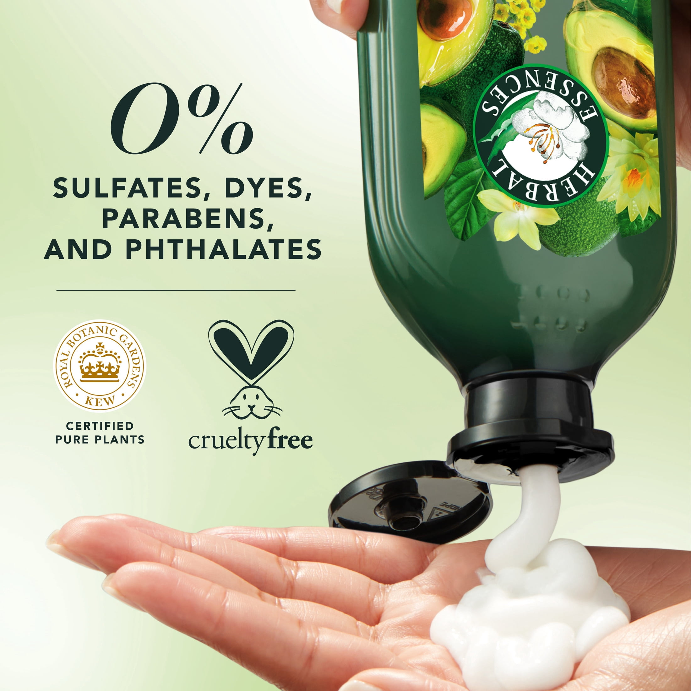 Herbal Essences Strength + Restore Avocado Sulfate-Free Conditioner, 13.5 fl oz - Image 6