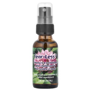 Flower Essence Services Fear-Less™, Flower Essence & Essential Oil, 1 fl oz (30 ml)