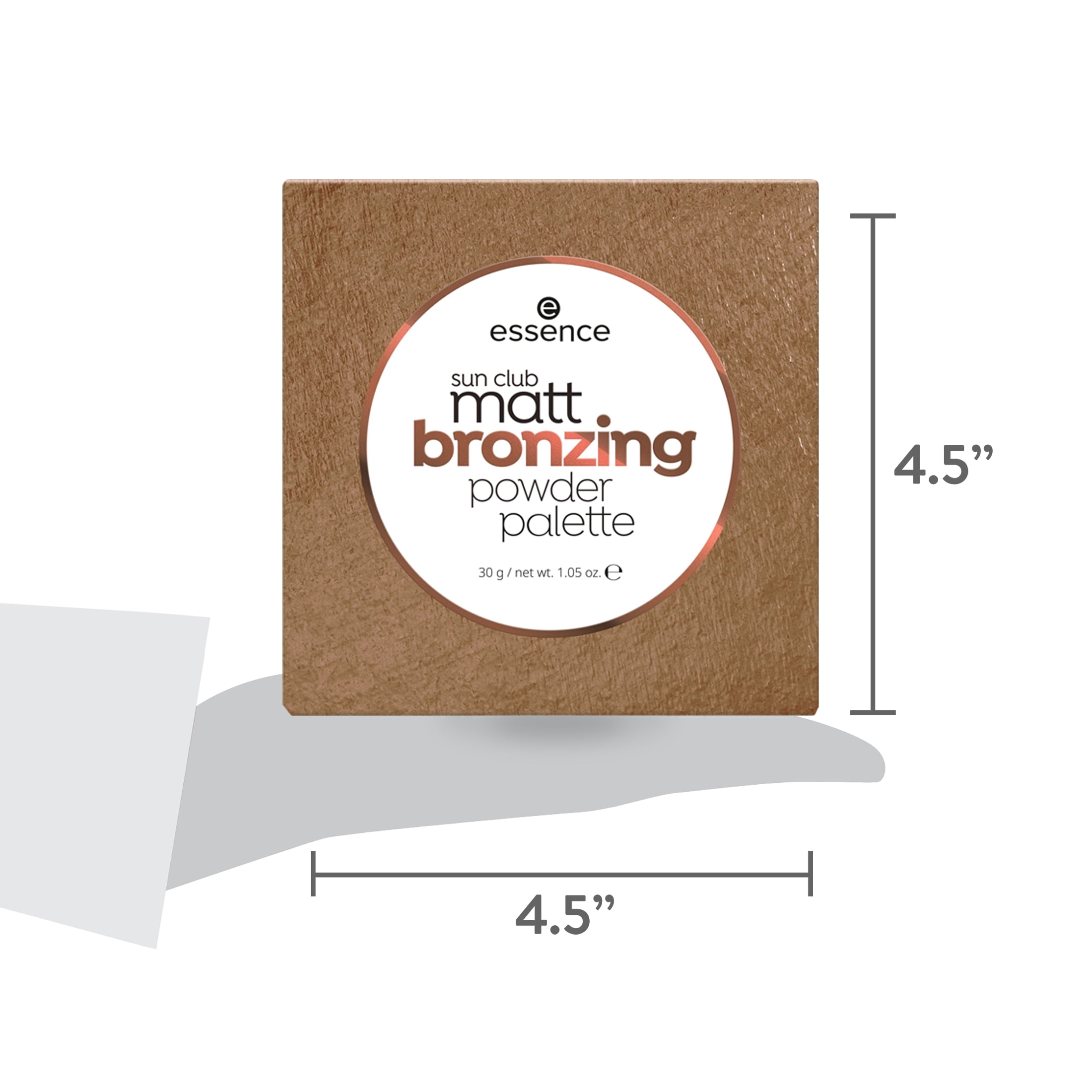 essence Sun Club Matt Bronzing Powder Palette, 10 Better Than Vacation Tan, 4 Shades - Image 7