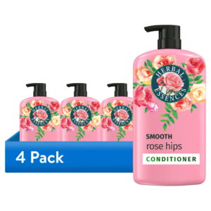 (4 pack) Herbal Essences Smooth Collection Conditioner, All Hair Types, 29.2 fl oz