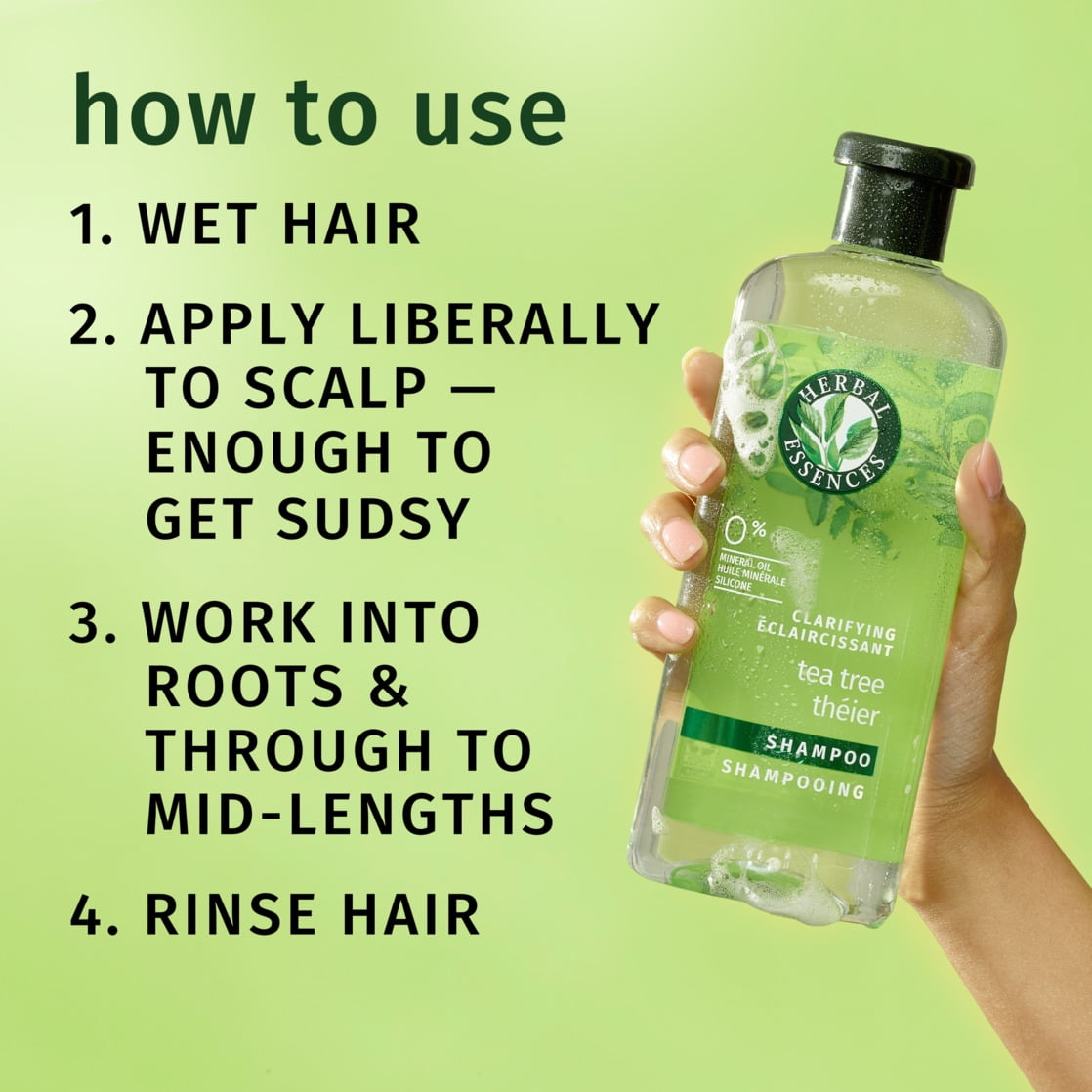 Herbal Essences Classics Clarifying Tea Tree Shampoo 13.5 fl oz - Image 7