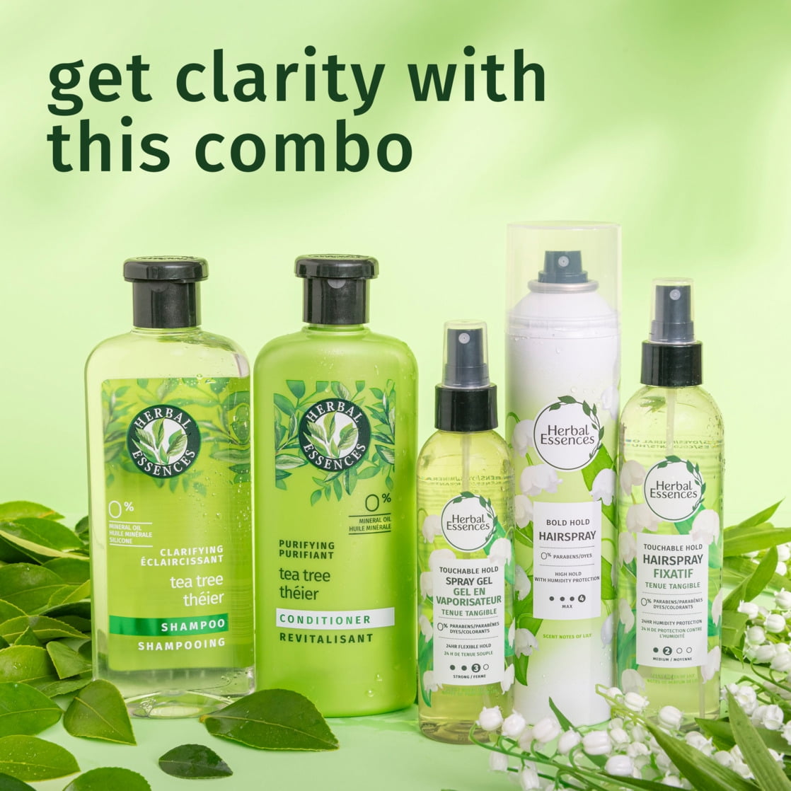 Herbal Essences Classics Clarifying Tea Tree Shampoo 13.5 fl oz - Image 8