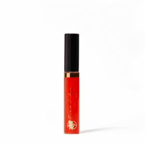Essence of Argan Lip Gloss, Organic, Moisturizing, Plumping, Clear Red