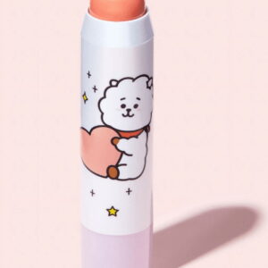 The Crème Shop | BT21: Lip + Cheek Chic Stick | Tinted Essence Stick - RJ (Peach Fluff)
