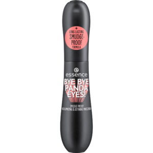 essence Bye Bye Panda Eyes! Smudge-Proof Volumizing And Defining Mascara, 01 Black