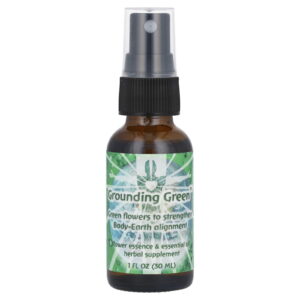 Flower Essence Services Flower Essence & Essential Oil, Grounding Green, 1 fl oz (30 ml)