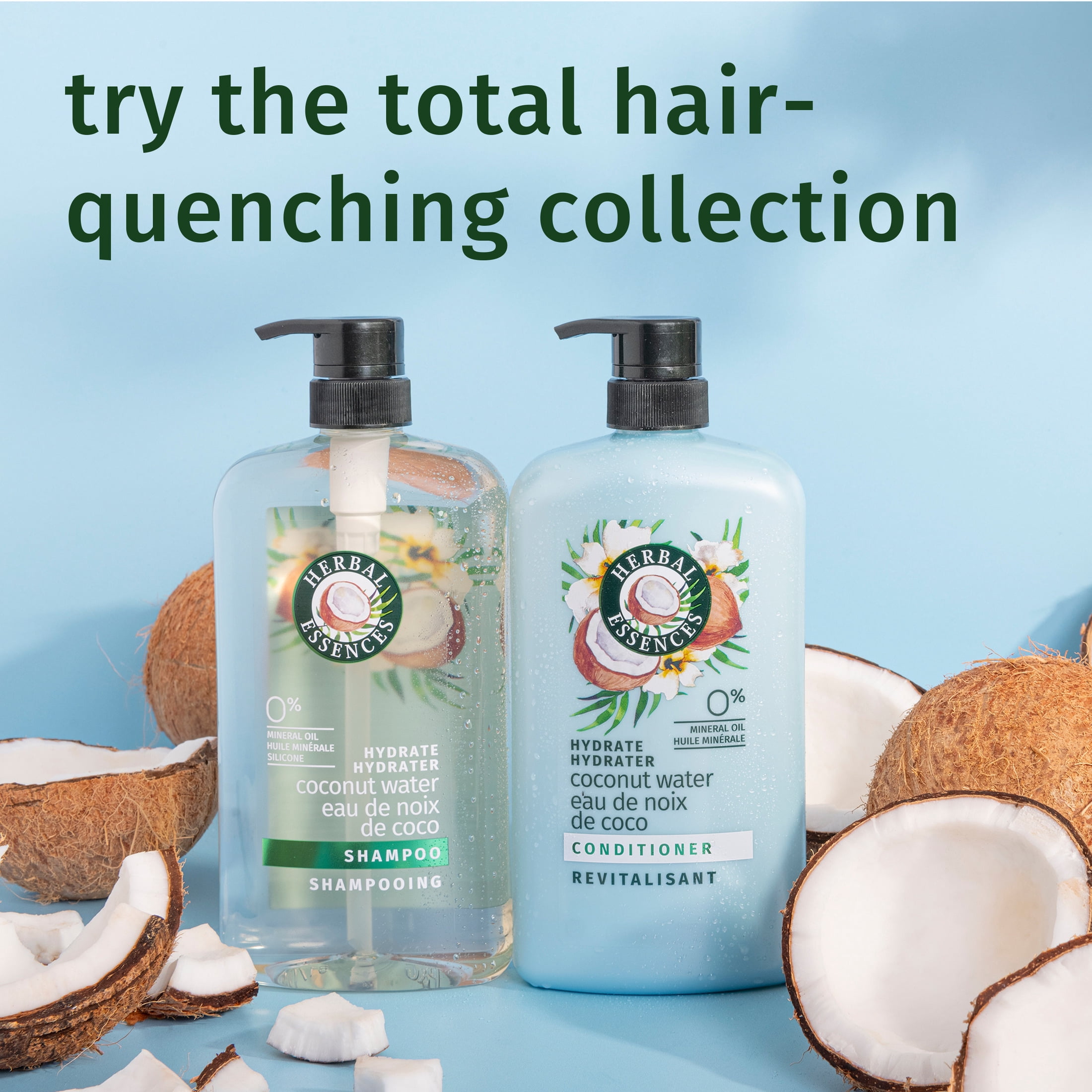 Herbal Essences Classics Hydrate Coconut Water and Jasmine Shampoo 33.8 fl oz - Image 8