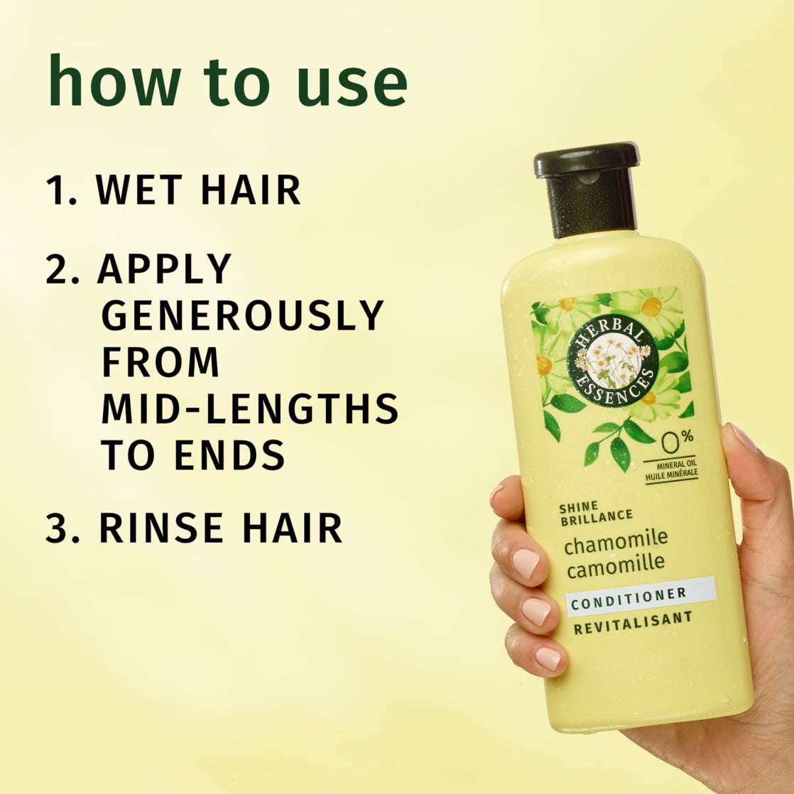 Herbal Essences Chamomile Shine Conditioner, 13.5 fl oz - Image 7