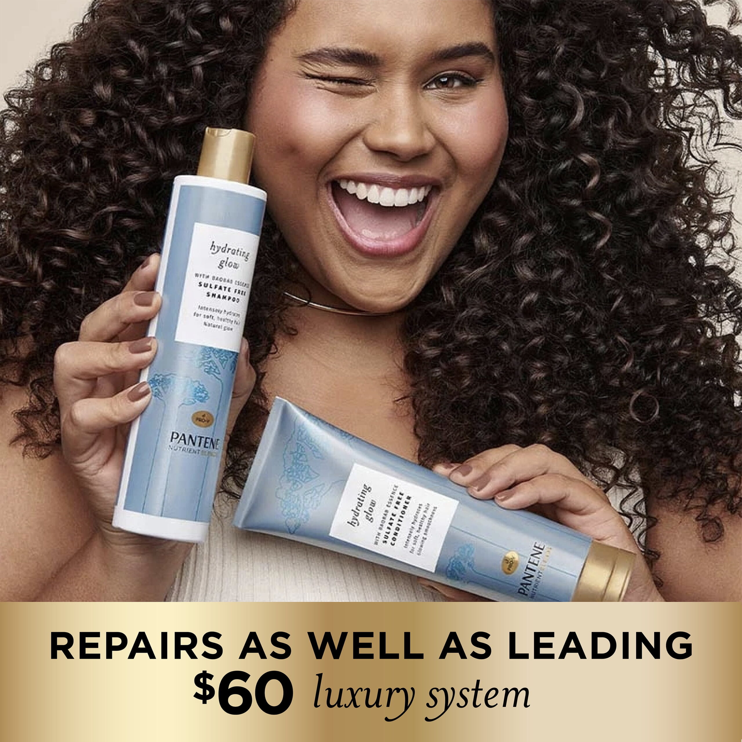 Pantene Sulfate Free Conditioner, Nutrient Blends Baobab Essence, for Color Treated Hair, 8.0 fl oz - Image 3