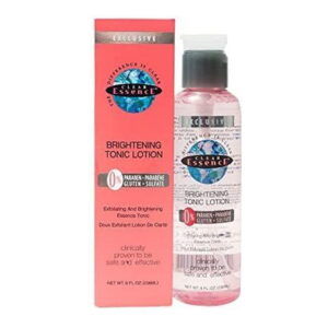 Clear Essence Brightening Tonic Lotion- Face Skin Brightening Blemish Spot Treatment (8 oz.)