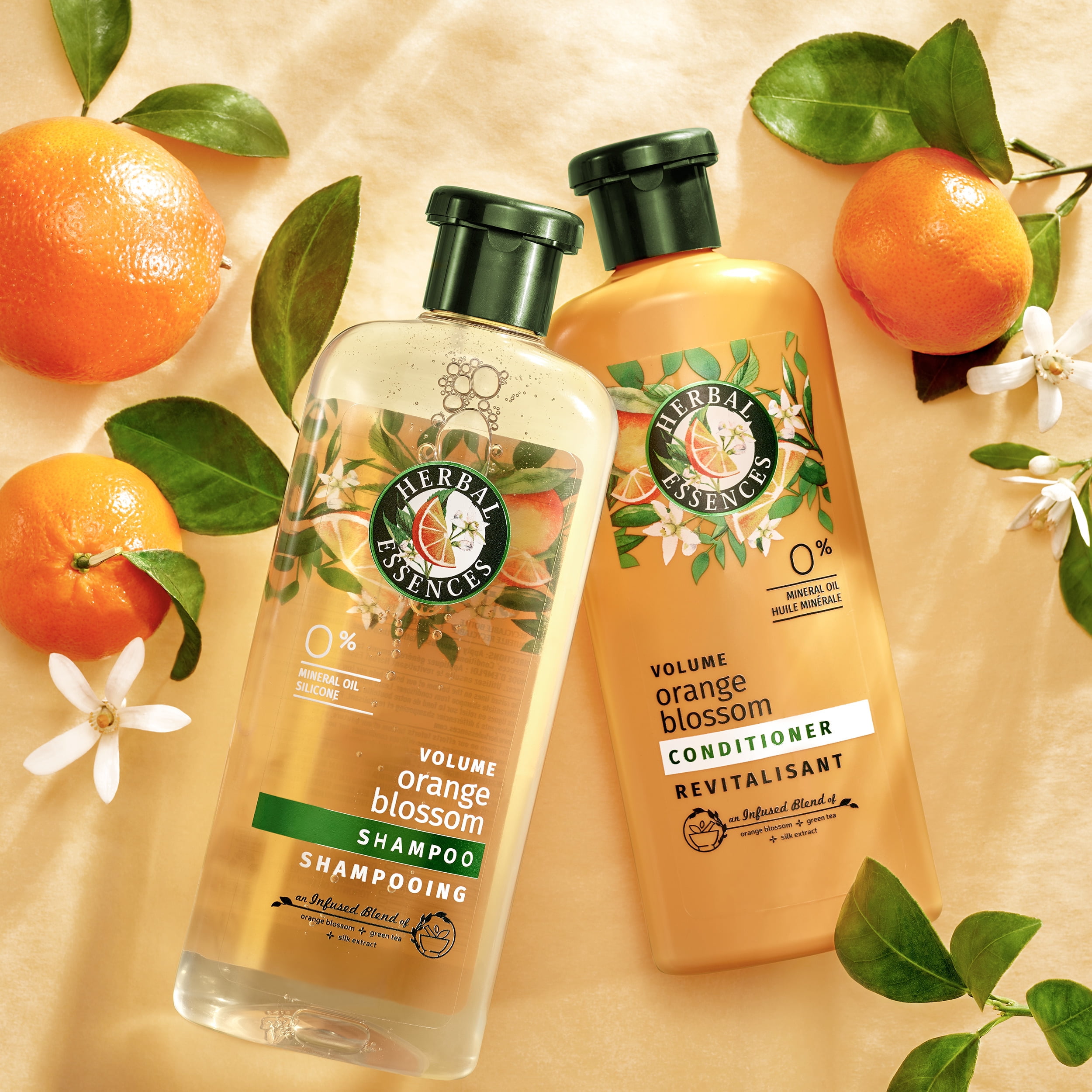 Herbal Essences Orange Blossom Volume Shampoo, For All Hair Types 13.5 fl oz - Image 8