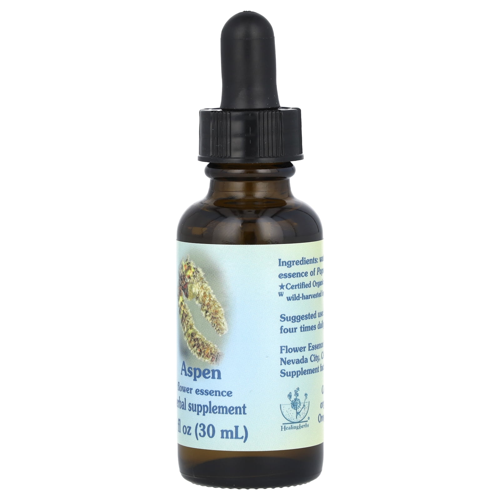 Flower Essence Services Aspen, Flower Essence, 1 fl oz (30 ml) - Image 2