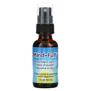 Flower Essence Services Mind-Full, Flower Essence & Essential Oil, 1 fl oz (30 ml)
