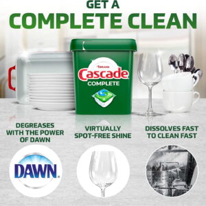 Cascade 63-Count Fresh Scent Complete Dishwasher Detergent