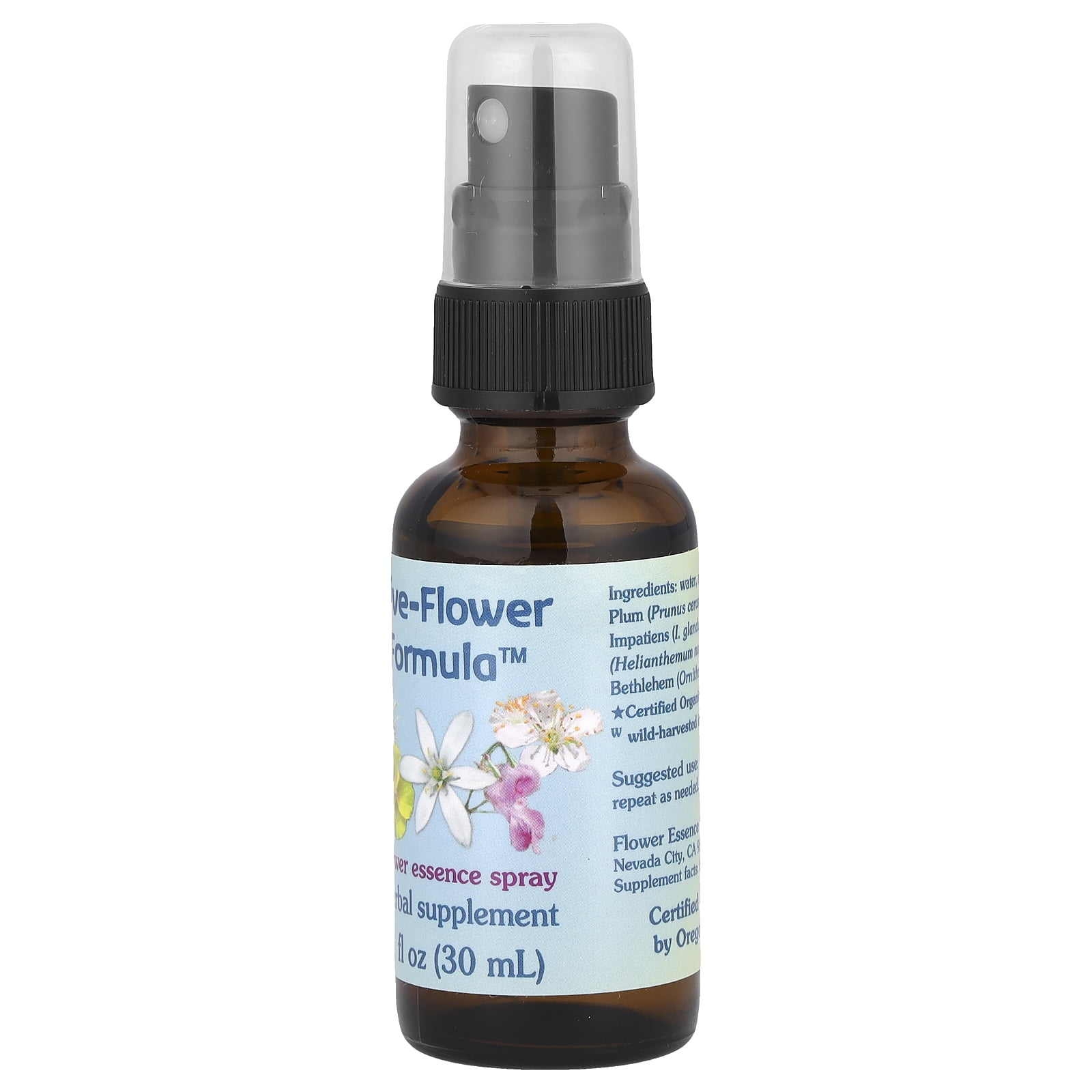Flower Essence Services Five-Flower Formula Spray 1 oz Spray - Image 2