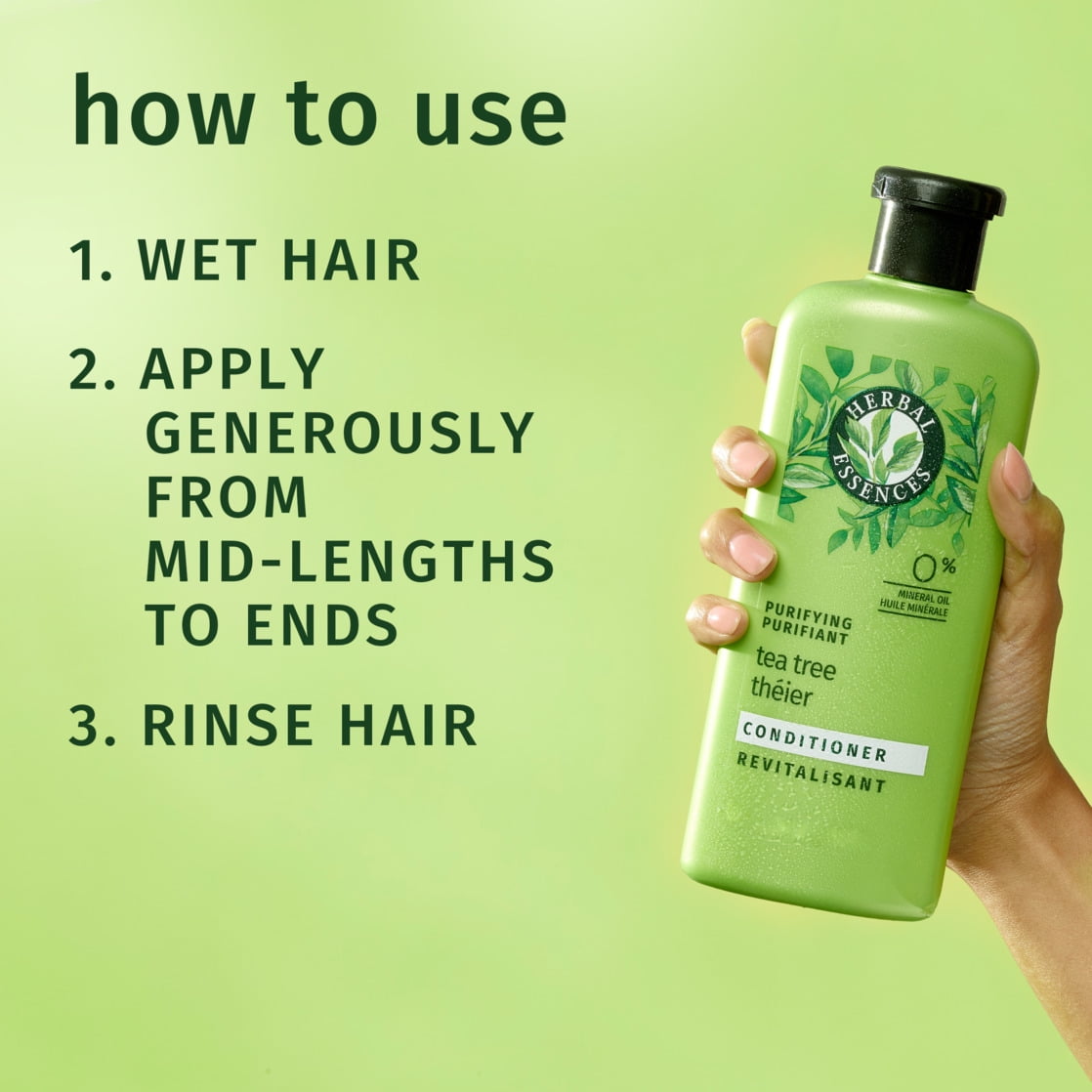 Herbal Essences Classics Clarifying Tea Tree Conditioner 13.5 fl oz - Image 7