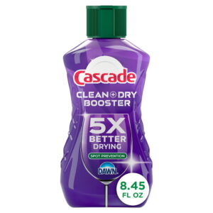 Cascade Rinse Aid Clean & Dry Booster, 8.45oz