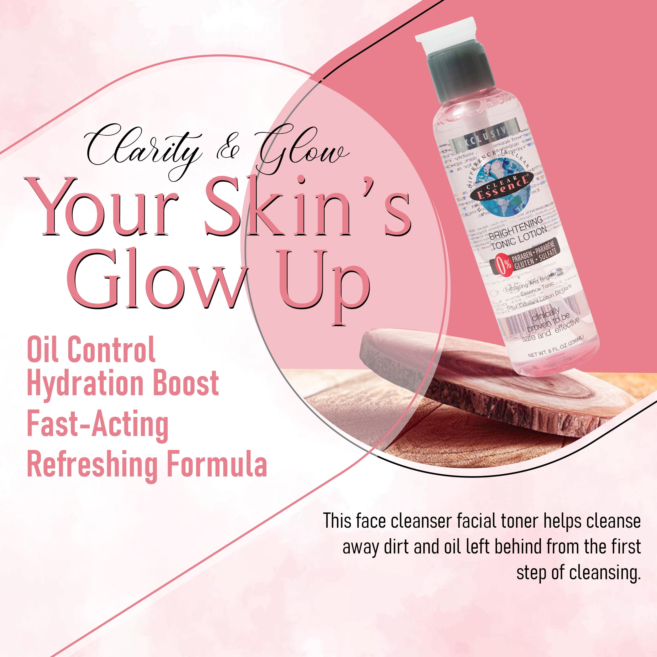 Clear Essence Dark Spot Brightening Serum Wand with Rollerball Design, Oily|Used for Acne(0.34 oz.) - Image 3