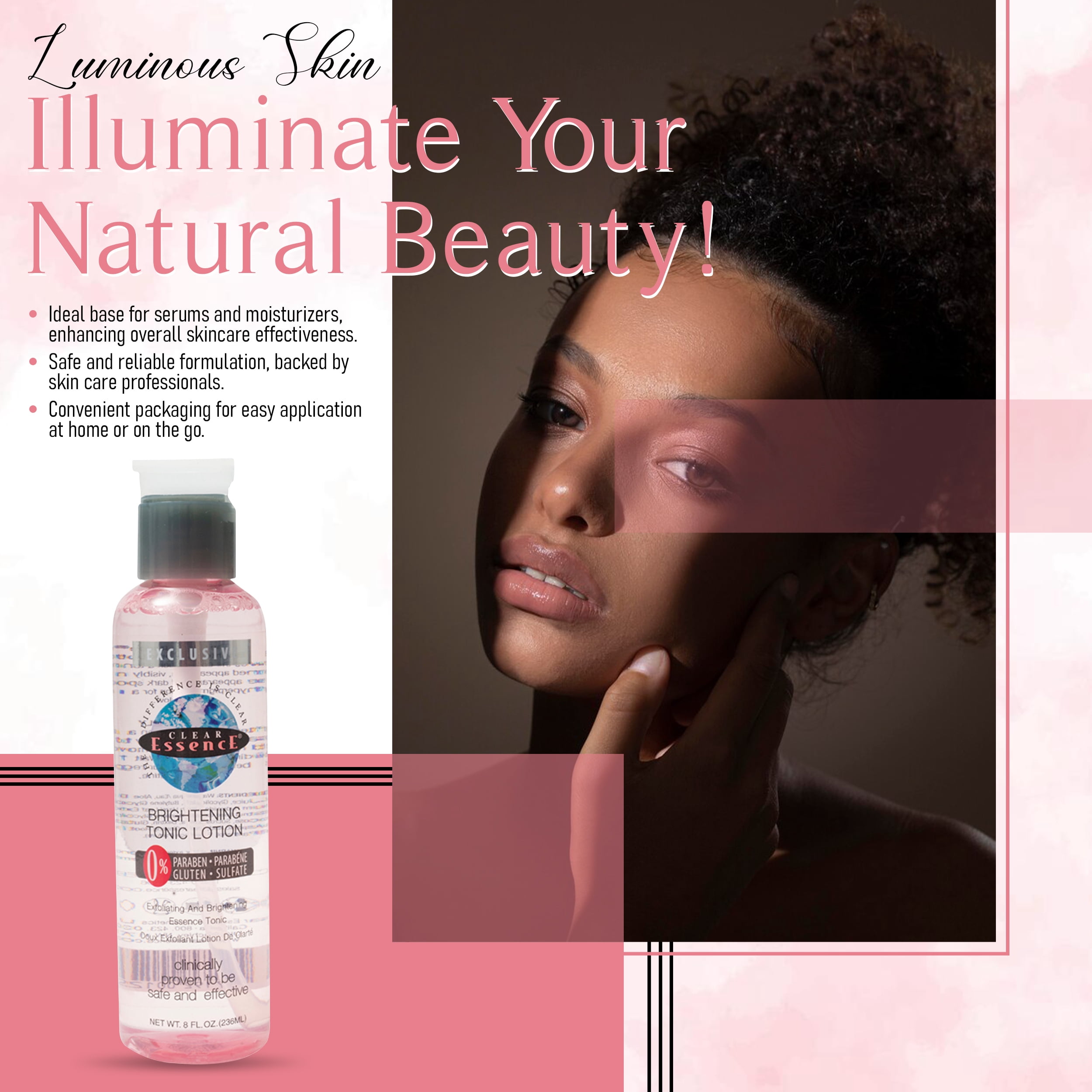 Clear Essence Dark Spot Brightening Serum Wand with Rollerball Design, Oily|Used for Acne(0.34 oz.) - Image 6